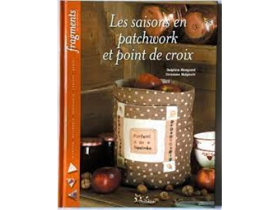 Les saison en patchwork e point de croix