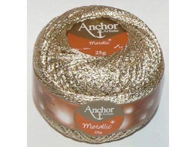 1 Anchor  metallic oro chiaro