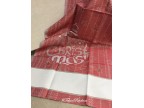 DMC striscia-runner rosso melange cm. 60x140