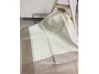 DMC tovaglietta nocciola chiaro e scuro cm.90x90