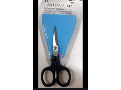 forbice Milward  ricamo   - cm. 10,5 nera