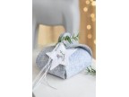 scatolina feltro + stella lino da riamare NON DISPONIBILE