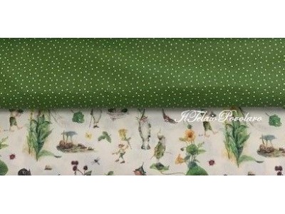 1 Acufactum - base verde pois avorio
