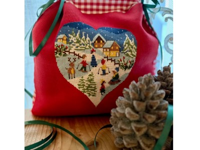 Cuore di neve  99 x 87 punti