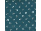 - A.Country - base blu-avio + fiorellini avorio