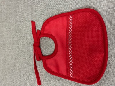 Bavaglia in ciniglia rossa