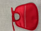 Bavaglia in ciniglia rossa