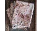 1 Acufactum base rosata con rose e vari personaggi