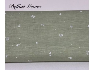 - (Zweigart) Belfast leaves - 12,6 f. - foglioline bianche