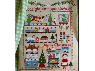 1 - Waiting for Christmas, one stitch a time