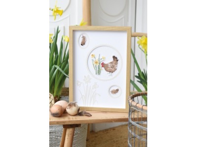 - 01 Cornice con passpartout Marzo cm 21x30