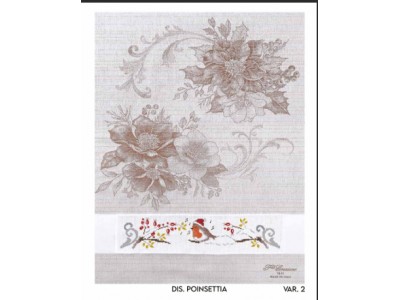 1  Asciugapiatti Poinsettia - V. 2 castagna