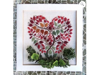 - 1 coll 40 Berries heart - 71x71