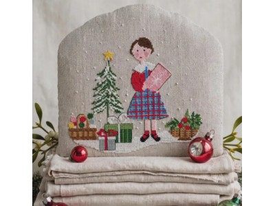 - Tartan & Snowflakes 120 x 113